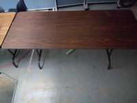 a typical 6x2.5 ft table at Skullspace